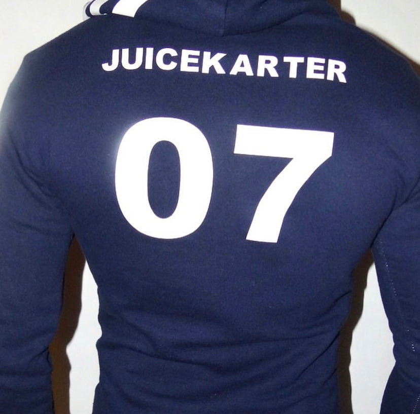 RISE UP OG CUSTOM NAME/NUMBER SWEATSUIT (FITTED) | NAVY BLUE